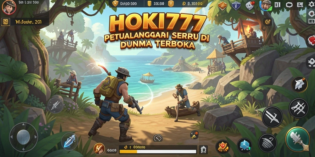 Tampilan gameplay HOKI777 yang menakjubkan di dunia terbuka.