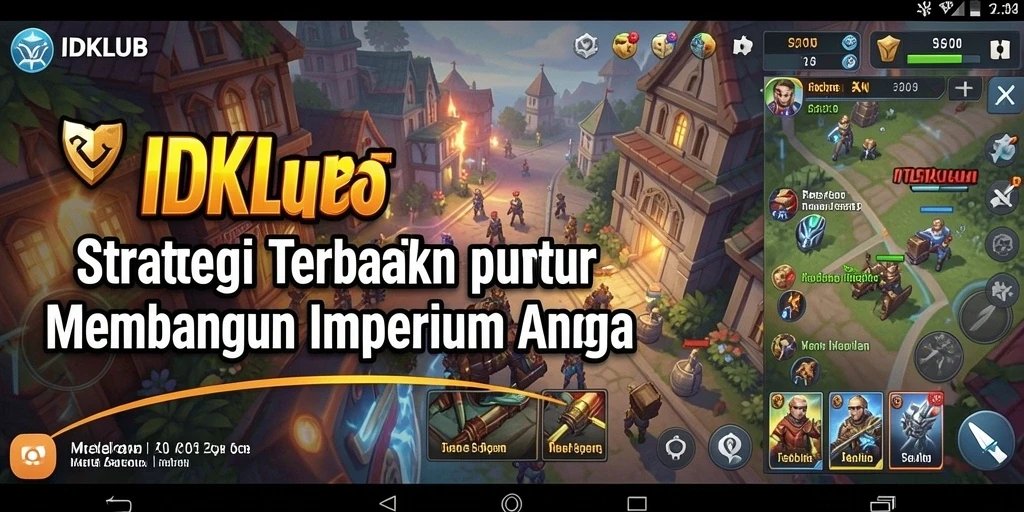 Tangkapan layar gameplay IDKLUB yang menunjukkan aksi strategi yang seru.