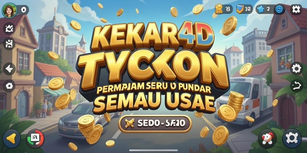 Screenshot dari gameplay Tycoon menarik di KEKAR4D.
