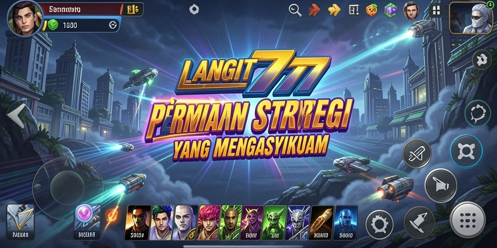 Tampilan gameplay seru LANGIT777 dengan strategi mendalam.