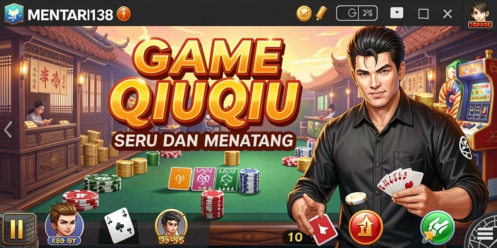 Tampilan gameplay QiuQiu yang menarik dan seru.