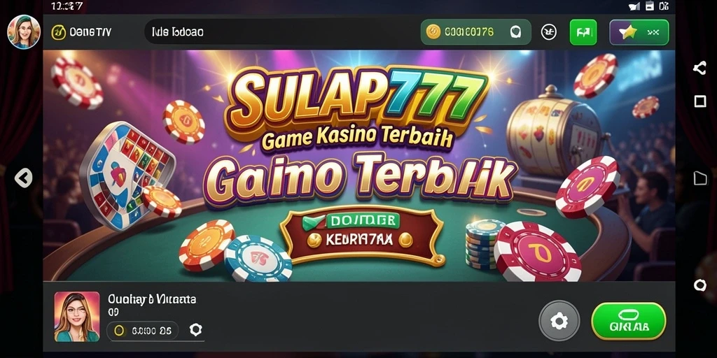 Screenshot gameplay SULAP777 menampilkan mesin slot yang menawan dan fitur bonus.
