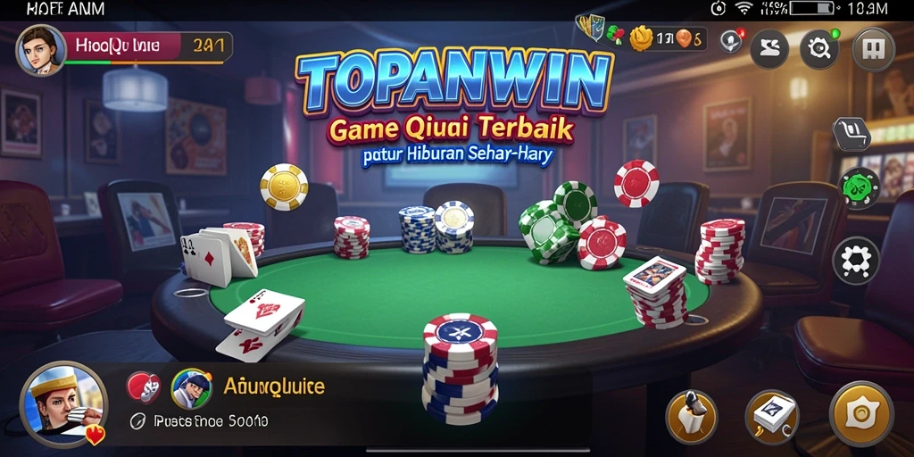 Tampilan gameplay seru dan menegangkan dari TOPANWIN.