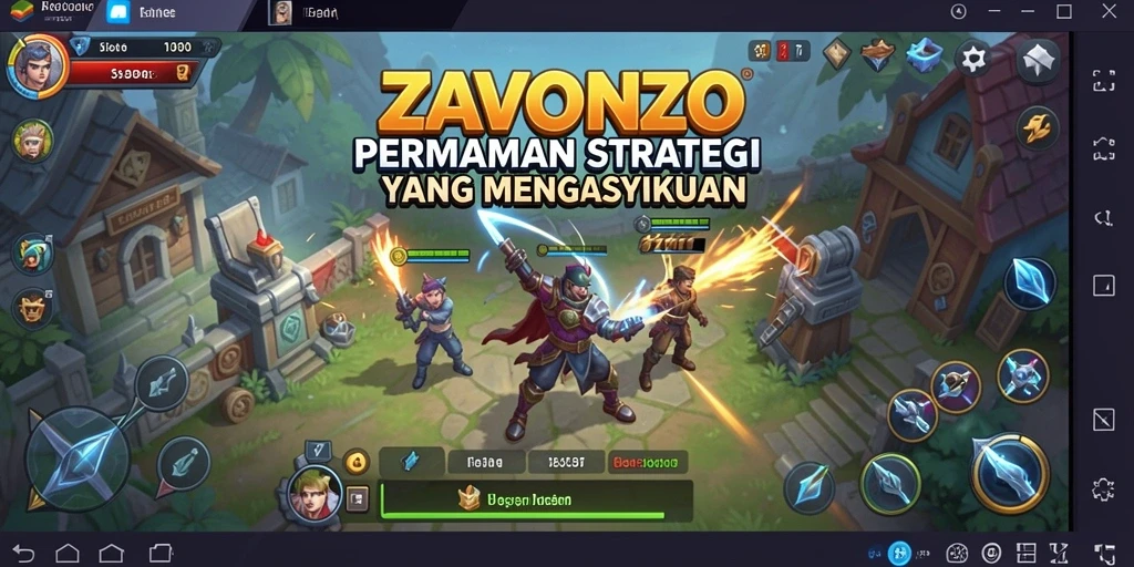 Tampilan gameplay SLG ZAVONZO yang menawan dan penuh strategi.