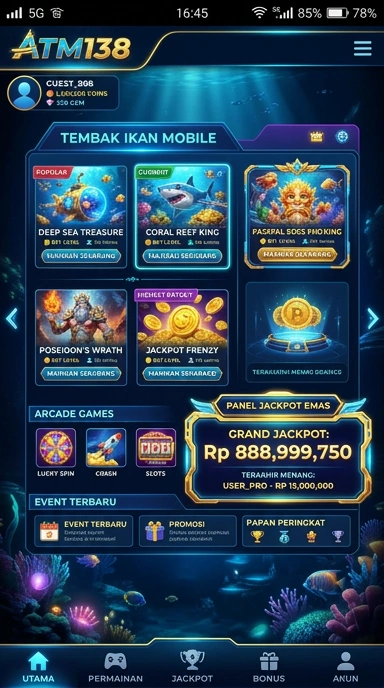 Tampilan antarmuka pusat unduh atm138 yang ramah pengguna.